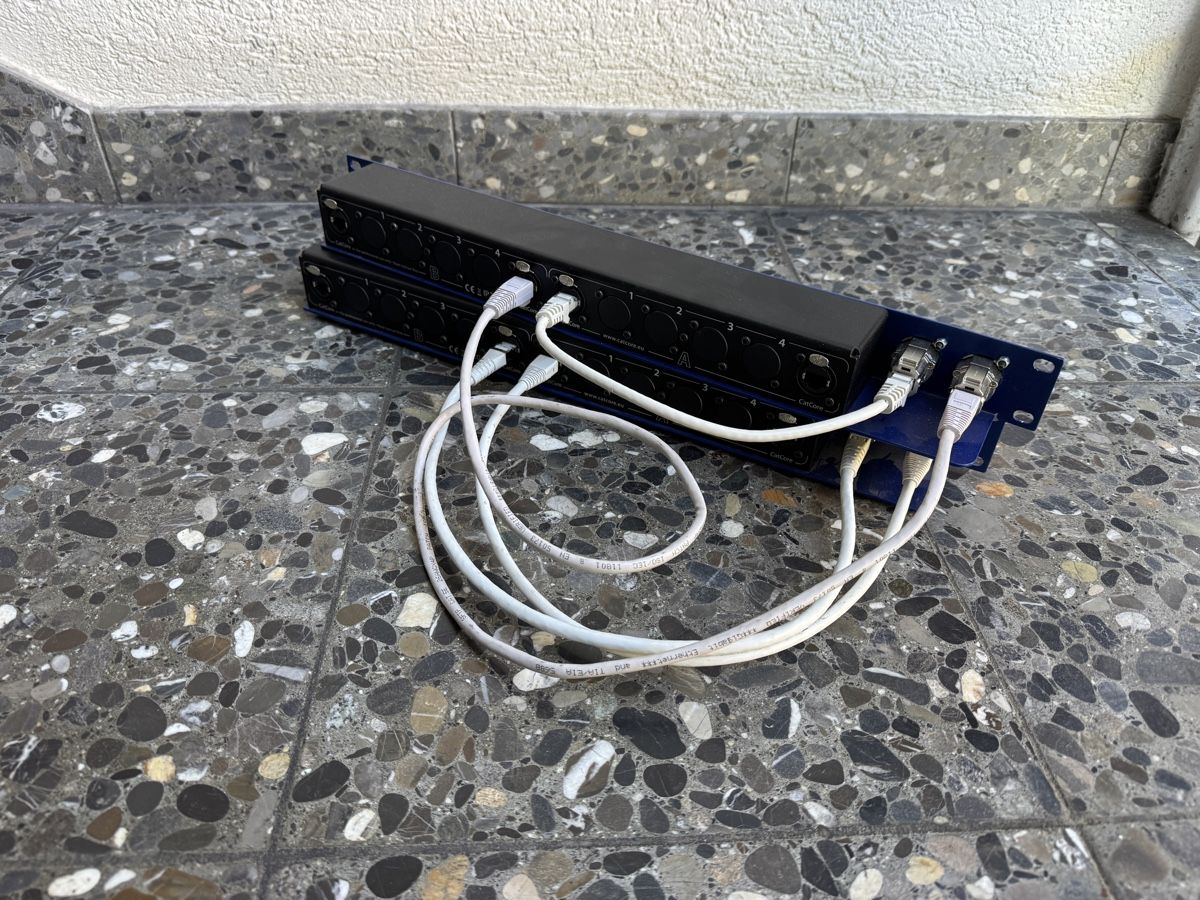 Strumenti musicali: 2x CatCore RSD-3M3F Multicore Adapter 19" 1HE – Usato da Bern venduto da A.W.S.R 1