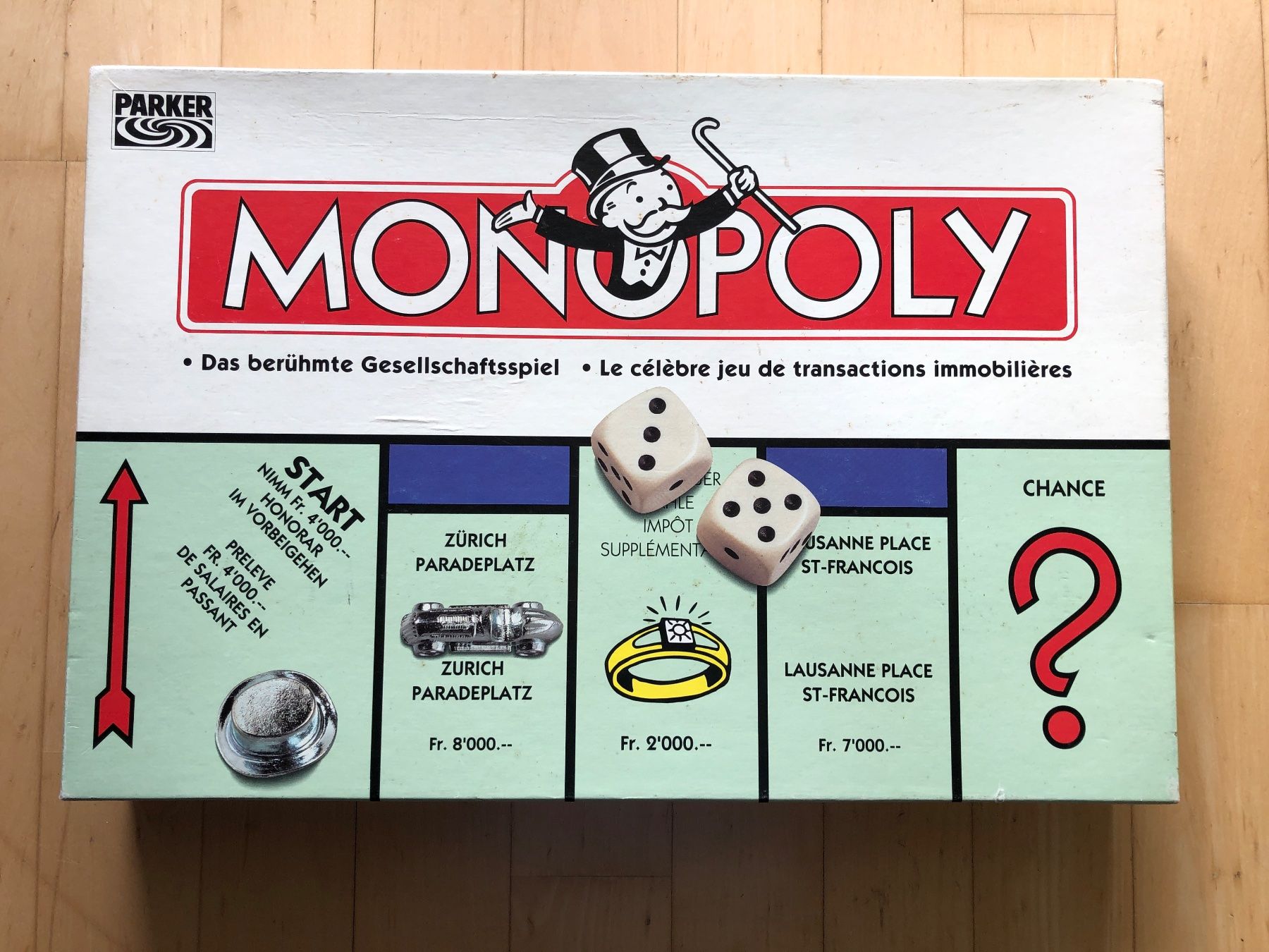 Giochi: MONOPOLY Schweizer Ausgabe vintage – Usato da Wallisellen venduto da Fax