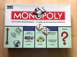 MONOPOLY Schweizer Ausgabe vintage
