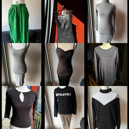 Damenkleiderpaket Grösse S,M,L,XL Frühling/Sommer Schuhe 37