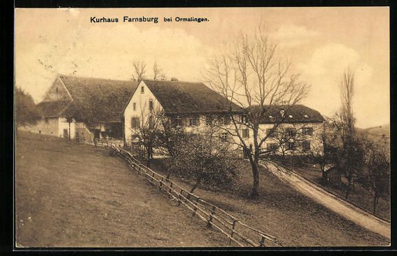 Cartoline postali: AK Ormalingen, Kurhaus Farnsburg – Usato da Berlin venduto da bartko-reher
