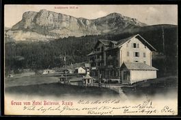 AK Axalp, Hotel Bellevue und Axalphorn
