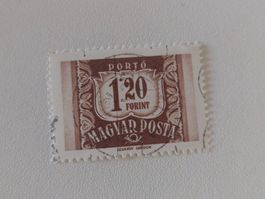 Ungarische Briefmarke, 1.20 Forint