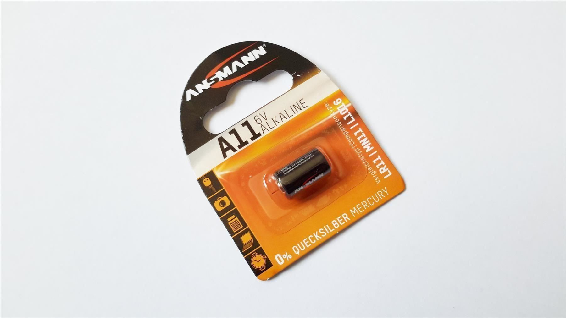 Caricatori & Batterie: Batterie Alkaline A11/LR11, 6V, ANSMANN – Nuovo e nell'imballaggio originale da St. Gallen venduto da cointec 1