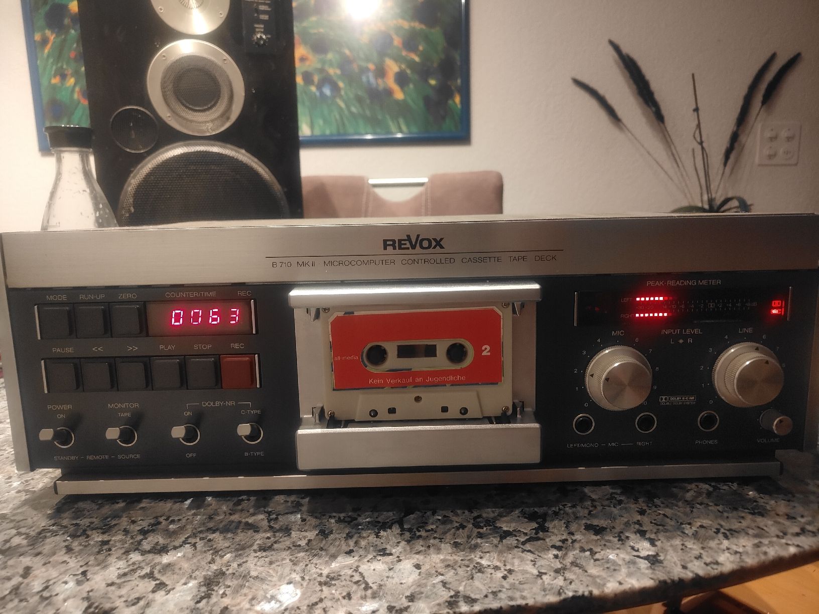 Revox Registratori: Revox B710 MKII Cassette Tape Deck gebraucht – Usato da Hägendorf venduto da Yahuhu01