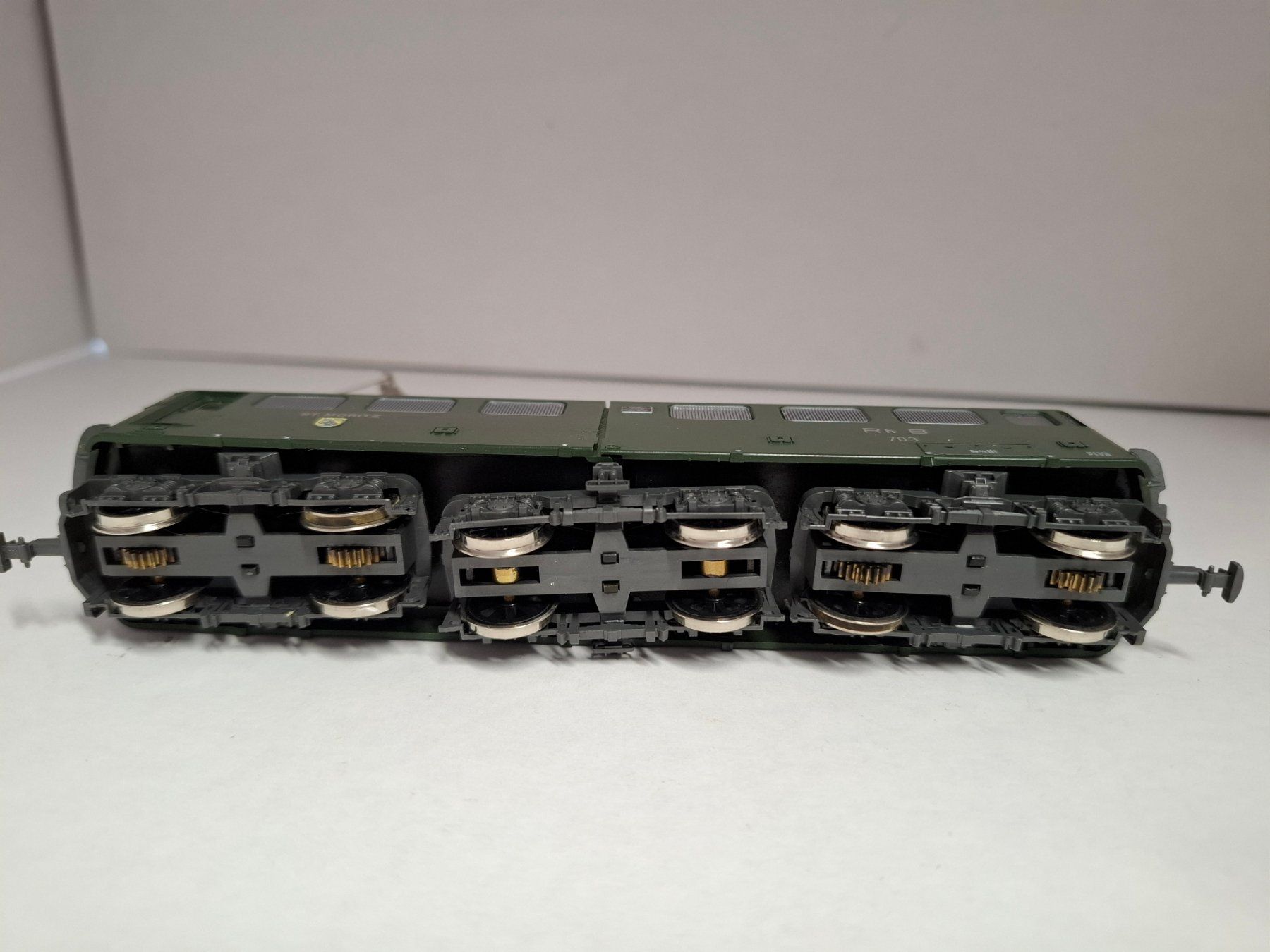 Bemo Modellini di ferrovie: BEMO HOe/H0m Elektrolok analog – Usato da Stettlen venduto da hof_psy8 4