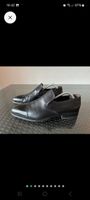 Chaussures Gucci en cuir noir, Gr. 43.5
