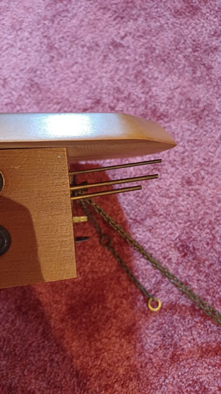 Orologi: Wohnnzimmer Uhr midcentury – Difettoso da Wegenstetten venduto da troll91 4