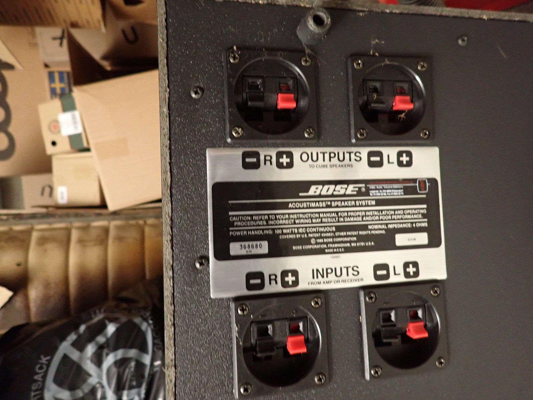 Bose Casse acustiche: BOSE Sub Woofer – Usato da Wallisellen venduto da Mf1000 2