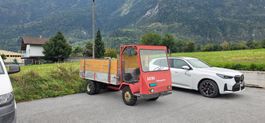 Aebi TP1100 Transporter rot Kommunalfahrzeug gebrauchter Zus