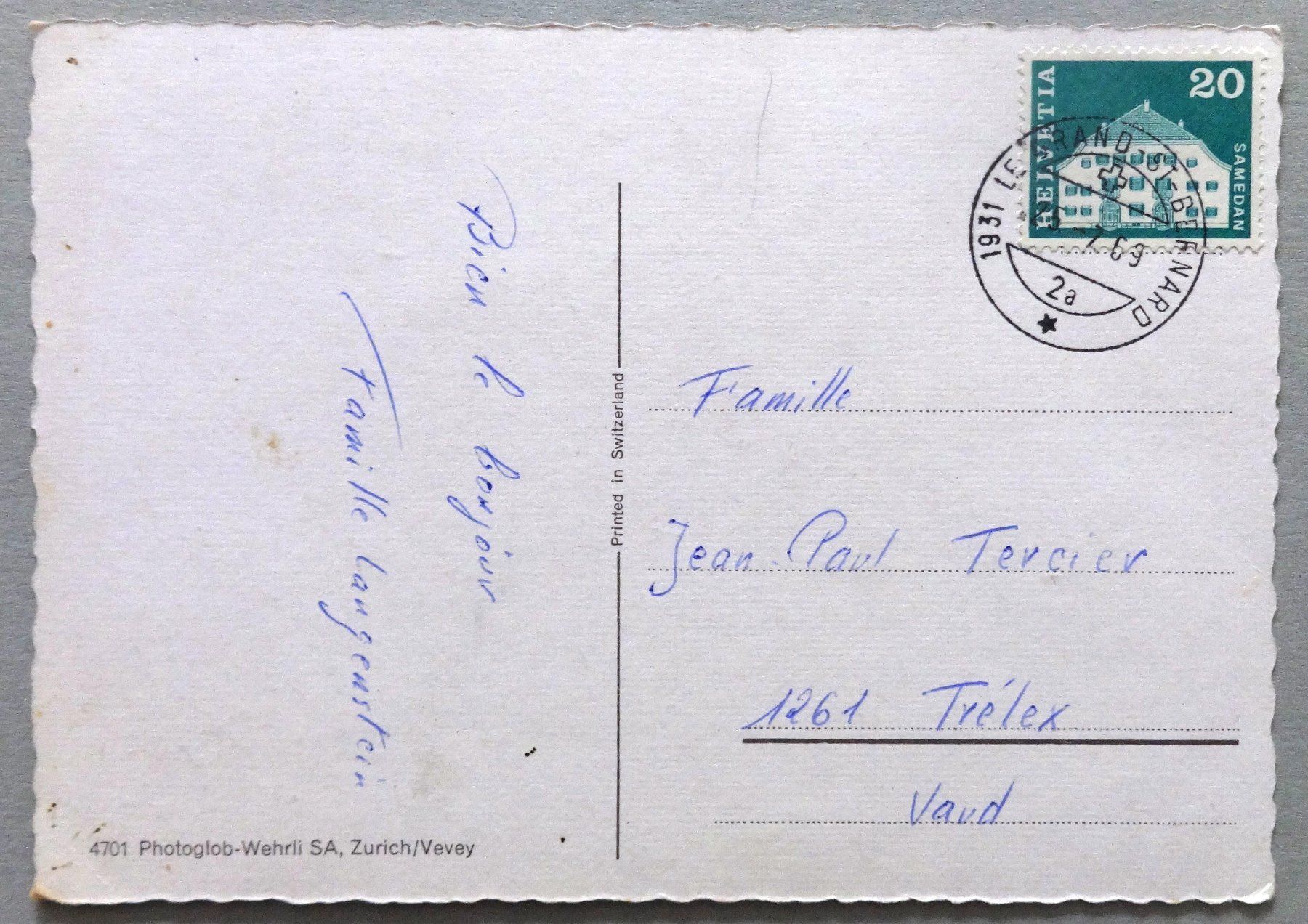 Cartoline postali: Hospice du Grand St. Bernard – Difettoso da Fétigny venduto da Billy2miny 1