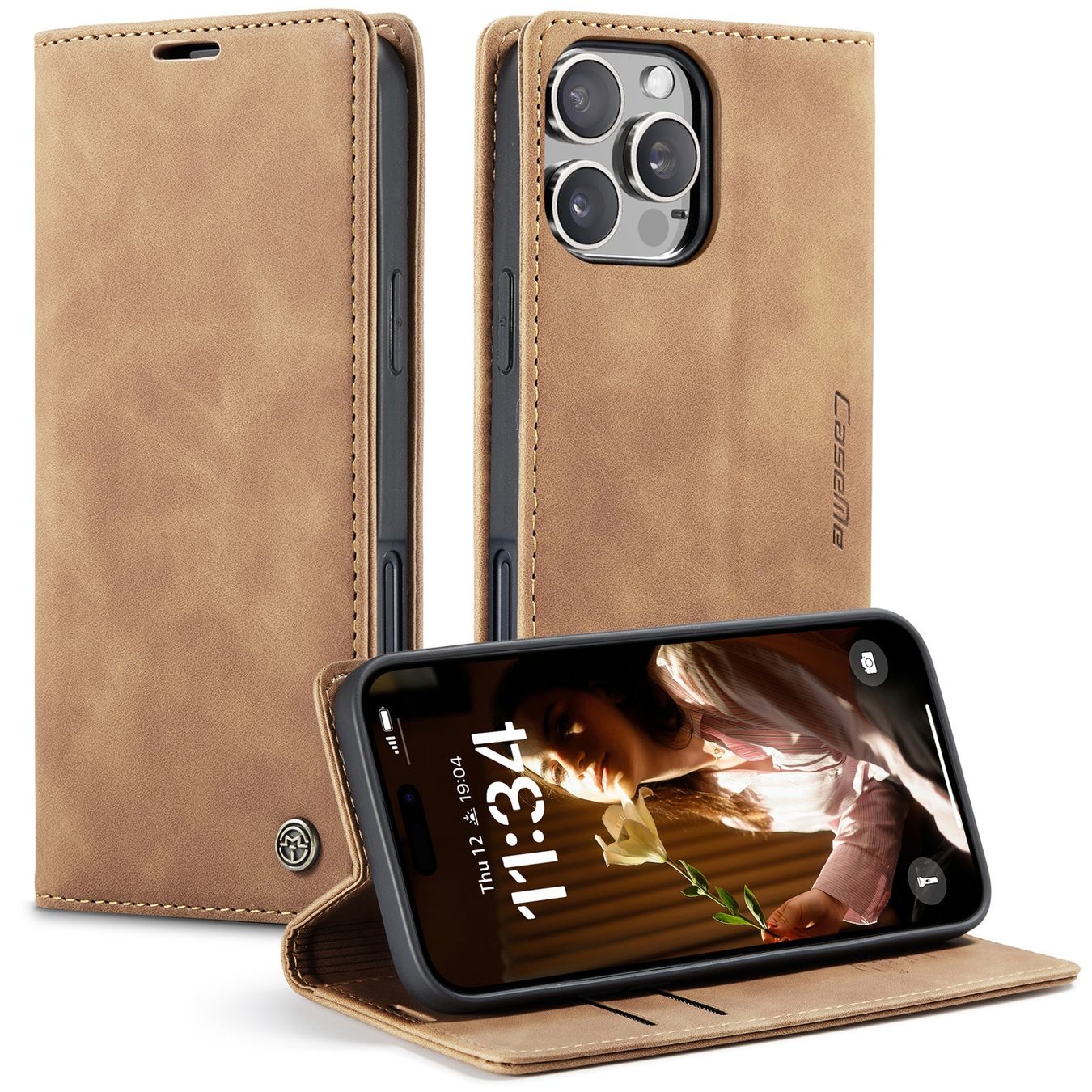 Cover & Protezioni schermo: iPhone 16 Pro Max  - étui à rabat portefeuille antichoc – Nuovo e nell'imballaggio originale da Morges venduto da DigiAC 1