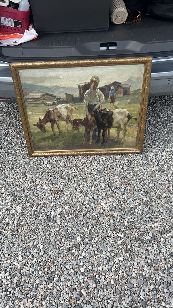 Tableaux: Hodel Ernst  sen.1852-1902 oder jun. 1881 1955 – D'occasion à Rothrist par Tessin1973