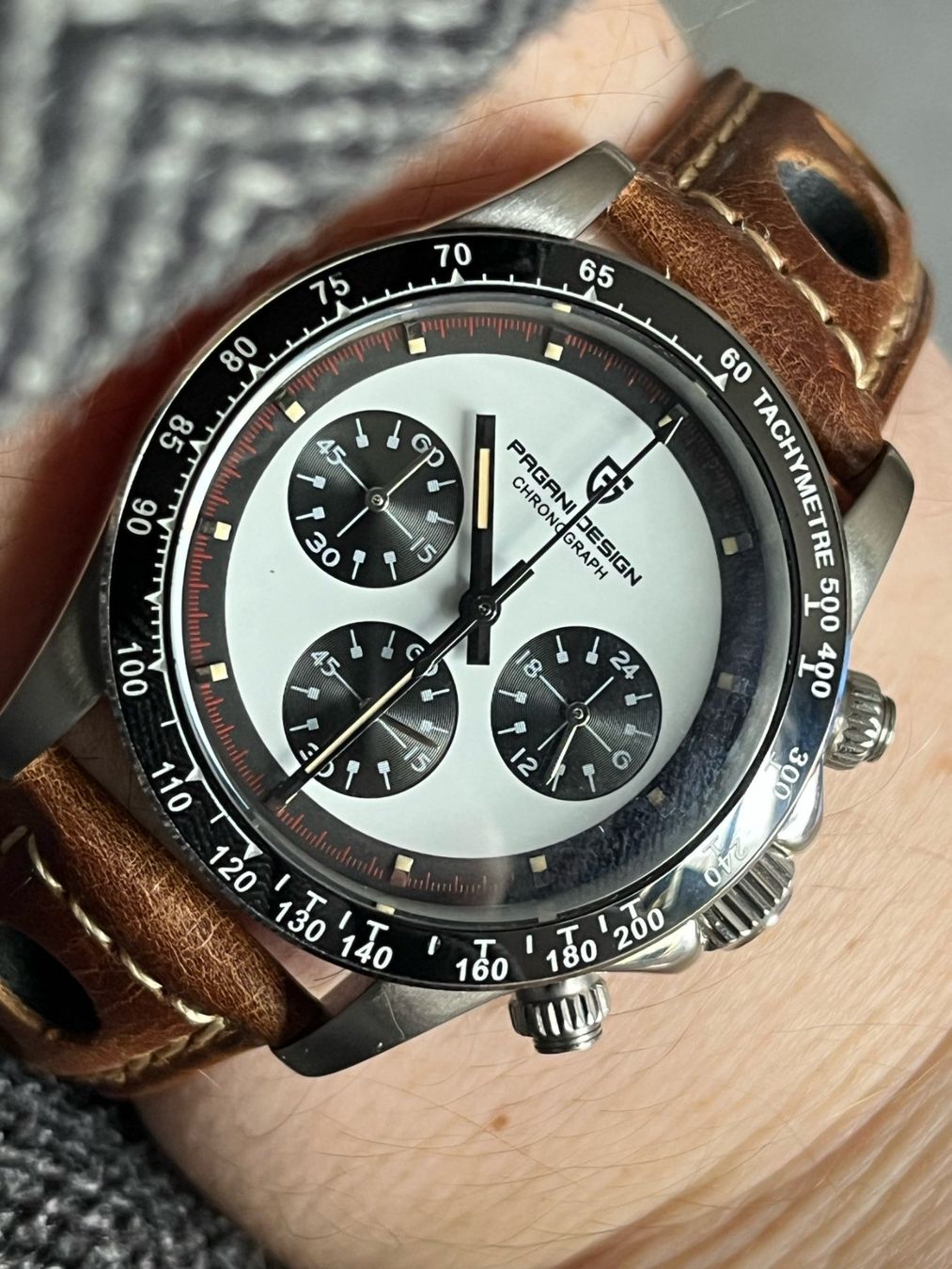 Pagani Design Orologi: Pagani Design Yachtmaster Herrenuhr – Nuovo e nell'imballaggio originale da Suhr venduto da sjay.Cv 7