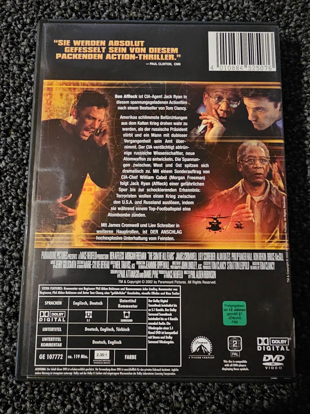 Tutti i DVDs: DER ANSCHLAG(14474) – Usato da Ruswil venduto da M71 1
