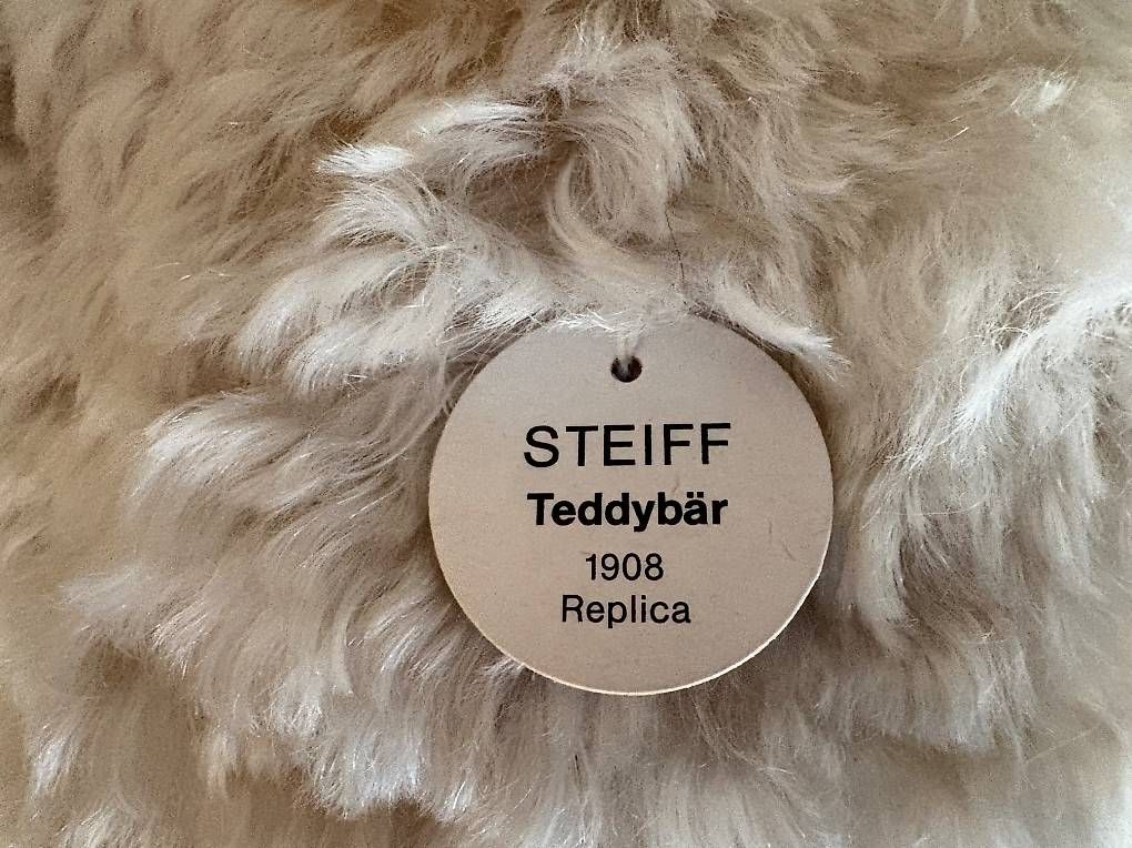 Spielzeuge: Steiff Teddybär 1907 Replica 65cm, 406041  – Gebraucht aus Schmitten FR von Chili58 4