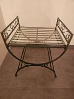 Beistelltisch Metall mit Glasplatte schmiedeeisen Ranken