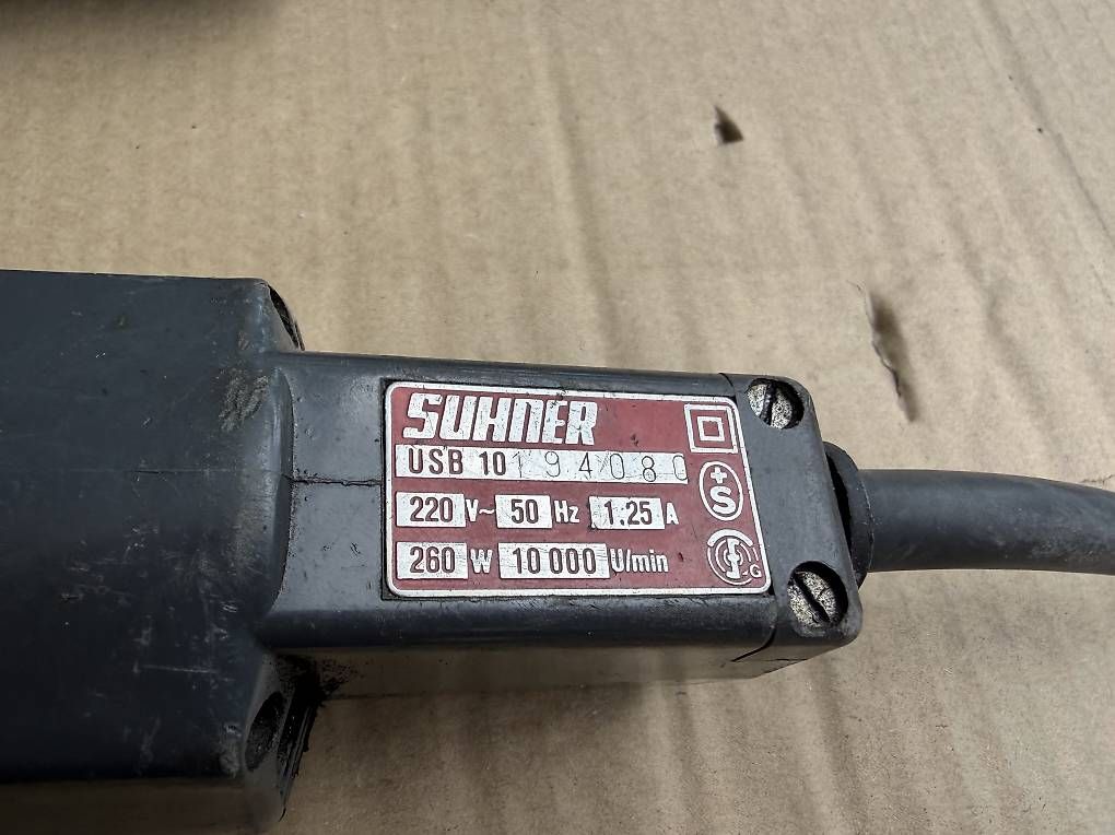 Suhner Smerigliatrici & Lucidatrici: 3 Stk Geradeschleifer 1x Suhner 2x Bosch – Usato da Necker venduto da liq24 3