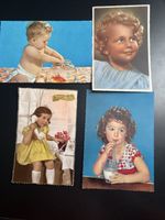 4 cartes postales de date années 40-60