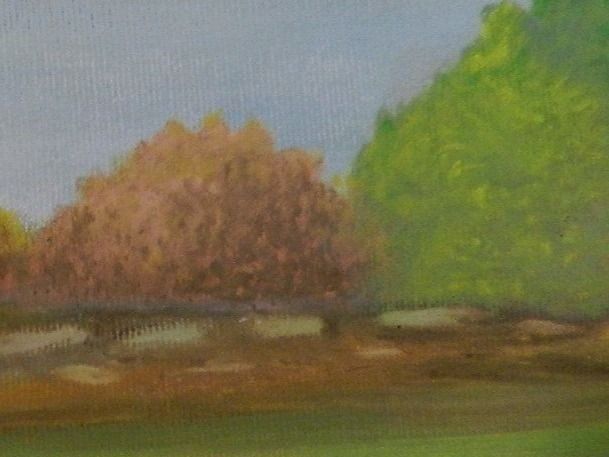 Gemälde: Landschaft Bild mit Gv Rohr 1983er – Gebraucht aus Emmenbrücke von Ulisse-22 4