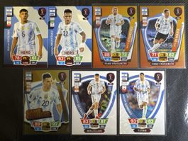 PANINI - Adrenalyn XL Qatar 22 / 7x Argentinien Set / 1Fr.!
