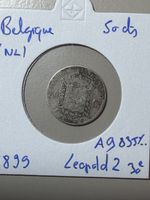 Belgique - 50 centimes - 1899 - AG - Léopold 2 