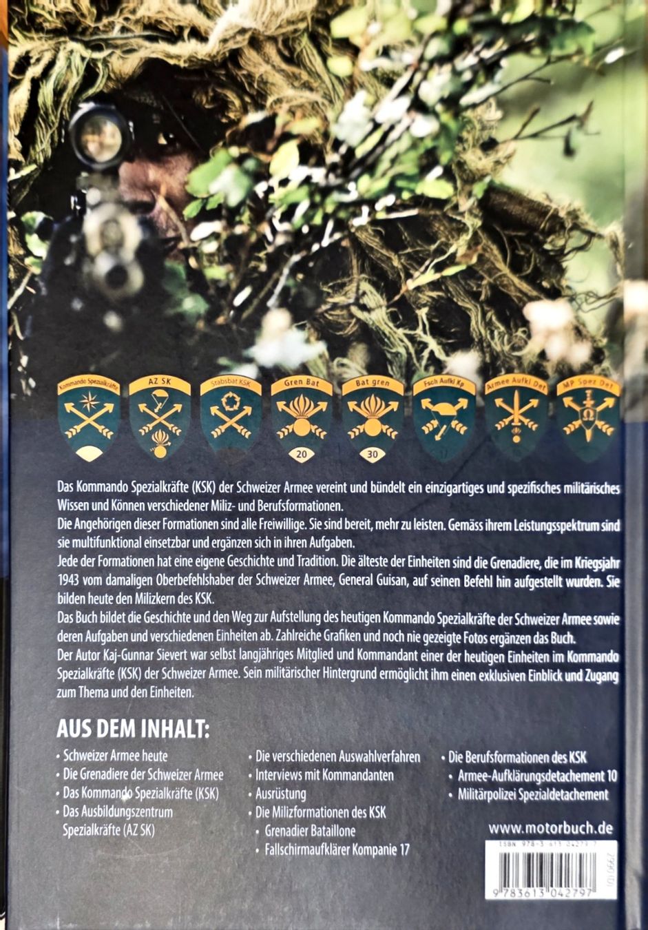 Bücher: Buch Honor Modestia Unitas Schweizer Armee Grenadiere – Gebraucht aus Spiez von Bluedan 1
