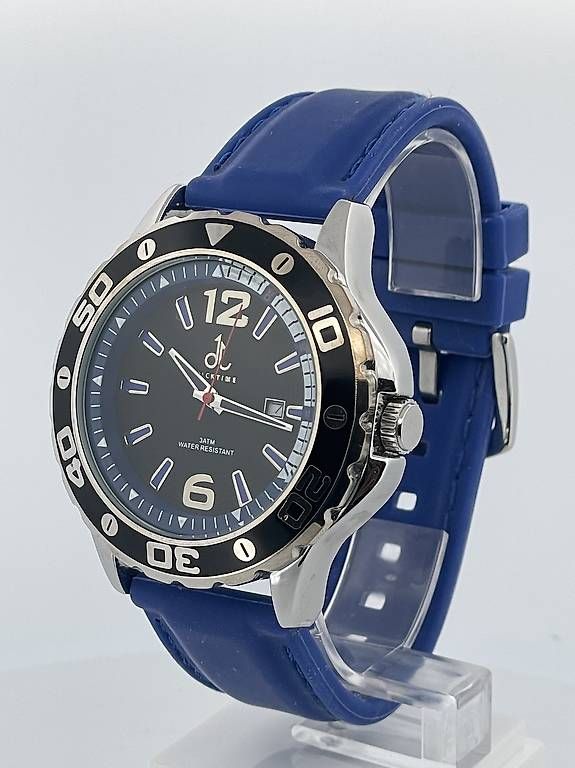 Orologi: Dicktime Herrenuhr Quarz Blau – Usato da Wettingen venduto da Elegance_Uhren 2