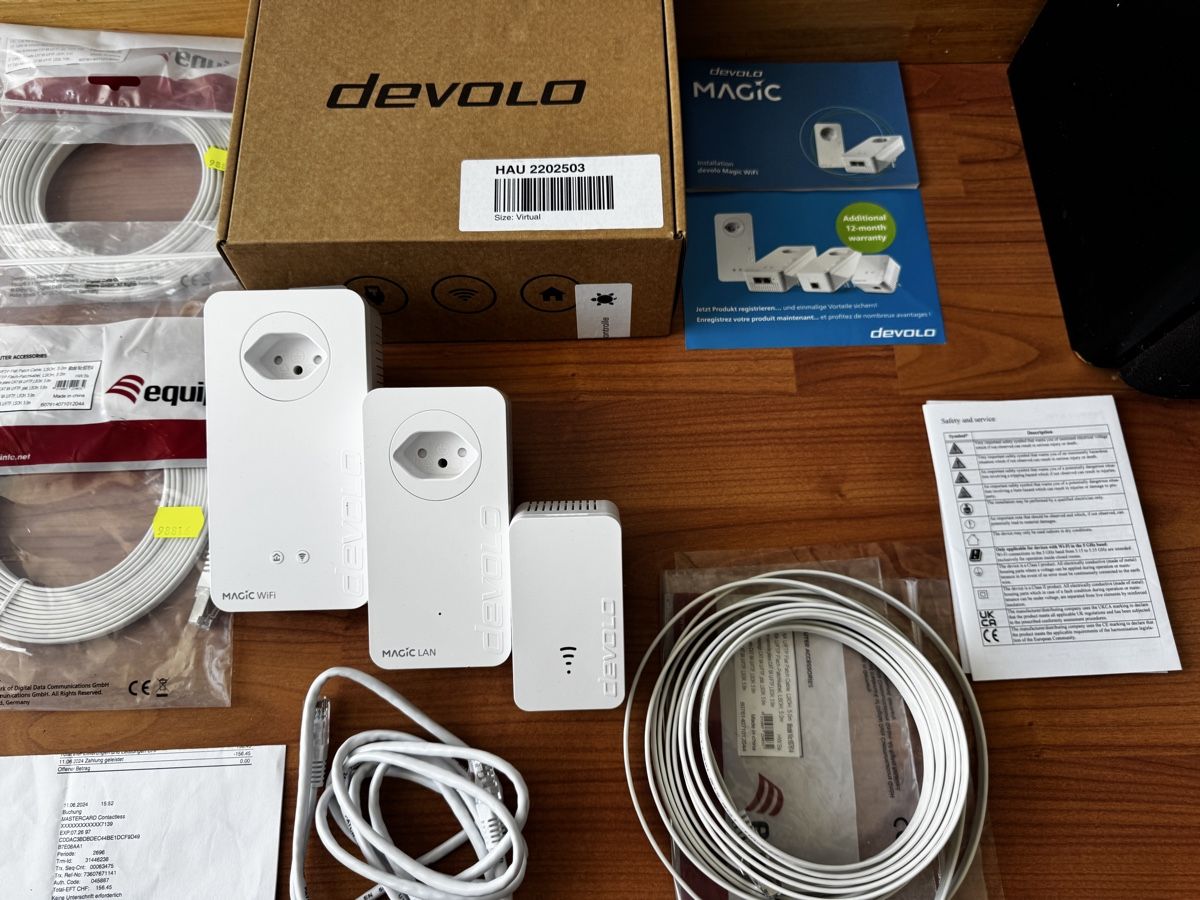 Devolo WiFi: Devolo Magic WLAN Powerline WiFi Repeater – Usato da Zollikofen venduto da Comcast 4