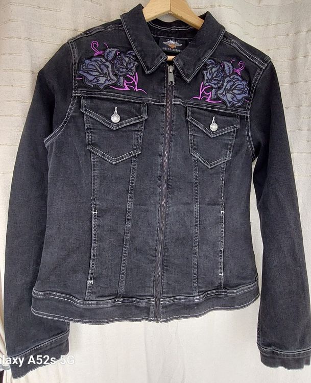 Veste Cuir Vintage Harley-Davidson Taille L - Style Motard US Années 80/90, Occasion TB