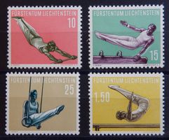 Liechtenstein Kat. 353-356 ** 1957 Kat. 45 Euro
