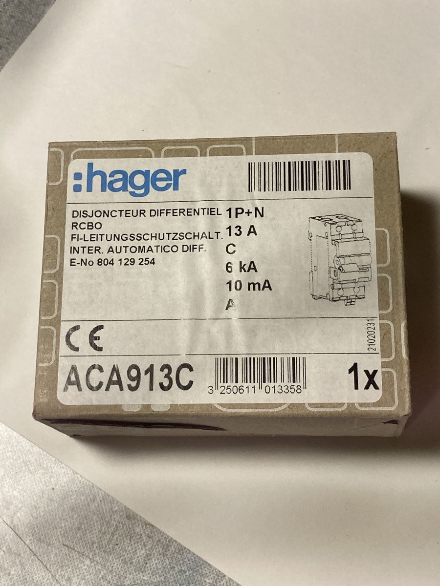 Hager Interruttori: Fi/LS 10mA C13A – Nuovo e nell'imballaggio originale da gretzenbach venduto da mic_cvj6