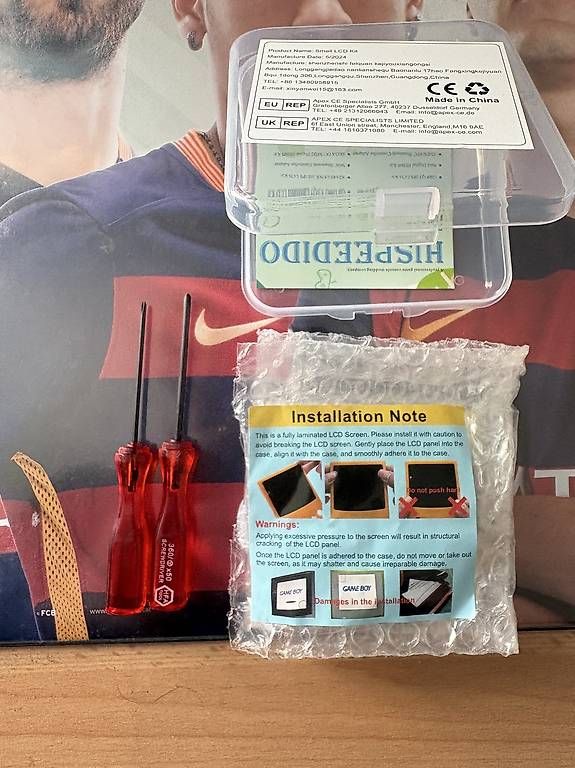 Giochi: Game Boy Color AMOLED LCD Display Hispeedido – Nuovo e nell'imballaggio originale da Köniz venduto da RetroBoy89 1
