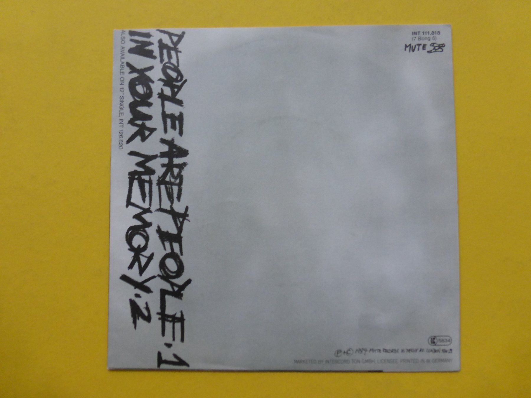 Dischi in vinile: Depeche Mode – People Are People – Usato da Zürich venduto da Swiss57 1