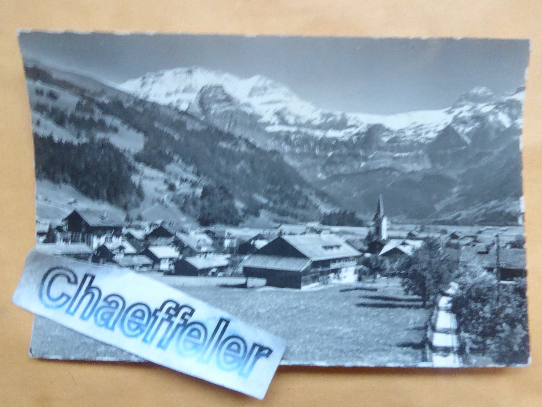 Cartoline postali: 1945  13475 Lenk i. S. Wildstrubel, Räeli- – Usato da Zürich venduto da Chaeffeler