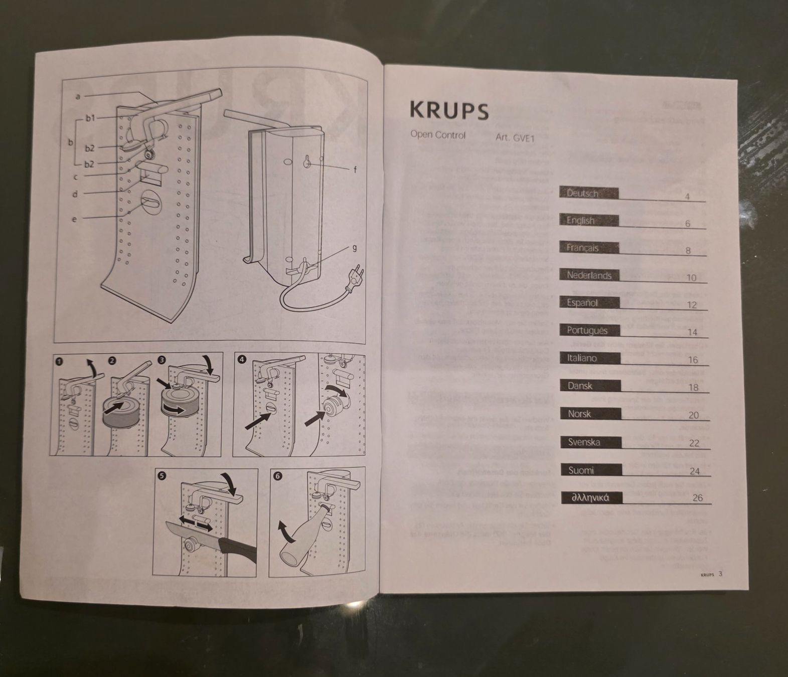 Krups Appareils de cuisine: Krups Dosenöffner "Open Control" elektrisch – D'occasion à Richterswil par Rem2011 5