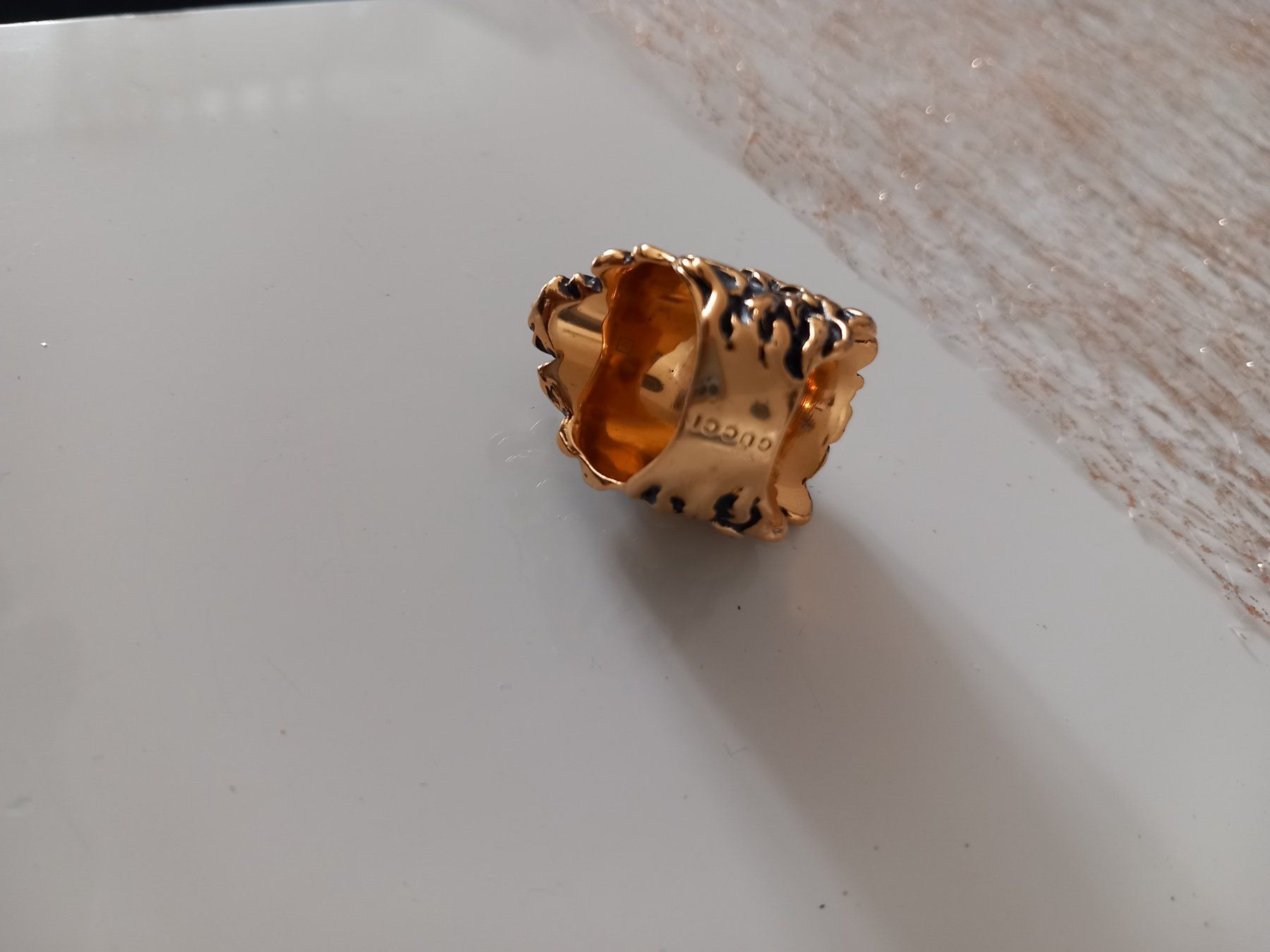 Gucci Anelli: Gucci bague avec crystal – Usato da Genève venduto da GenevaLuxury 5