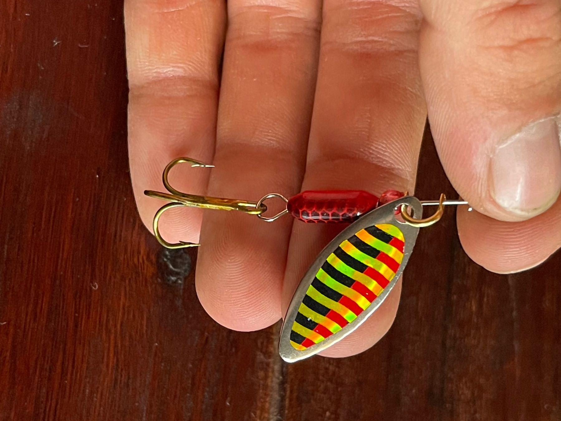 Köder: Spinner für Egli und Forellen – Neu (gemäss Beschreibung) aus Wallbach von