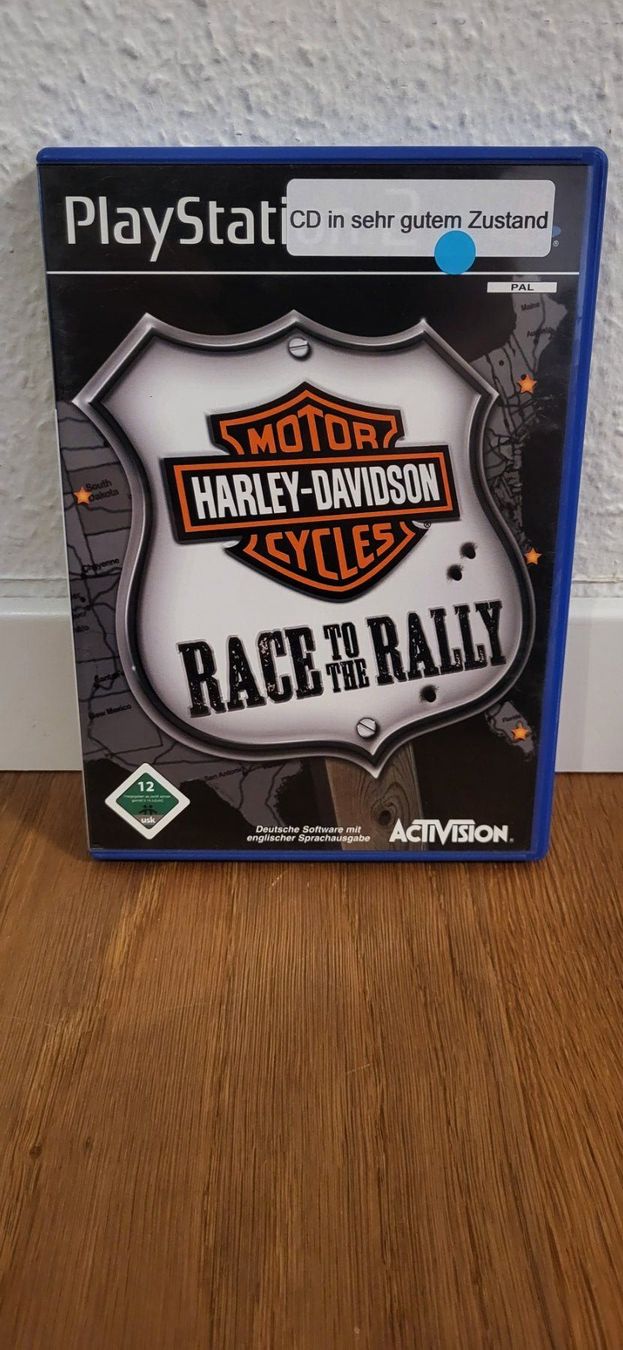 Sony Giochi: PS 2 - Harley Davidson Race to Rally – Usato da Münsingen venduto da DigitaleSpielecke