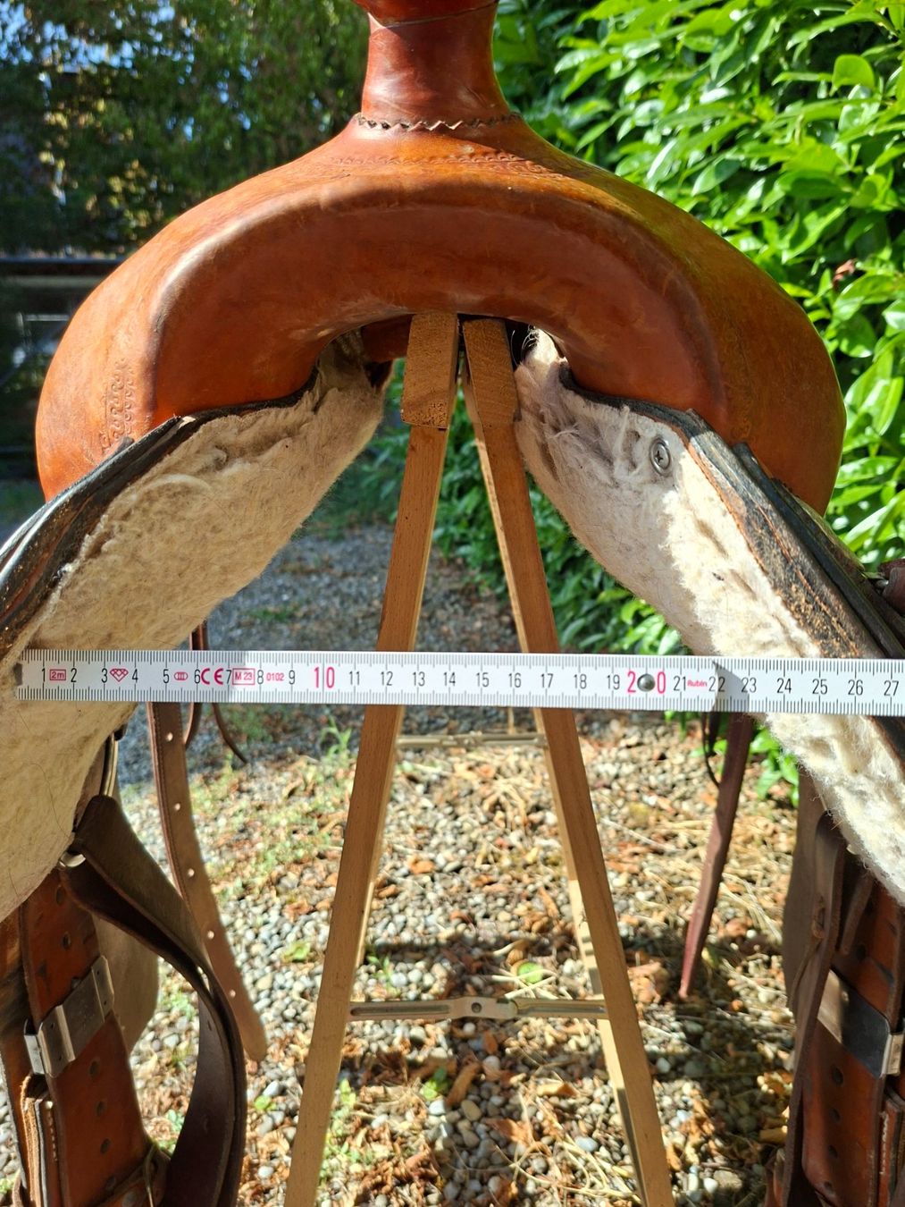 Selle & Accessori: Westernsattel mit schwarzer Wildleder - Sitzfläche – Usato da Boniswil venduto da Totomat-Lady2 6