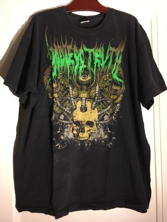 Fruit of the Loom Godless Truth T Shirt schwarz XXL