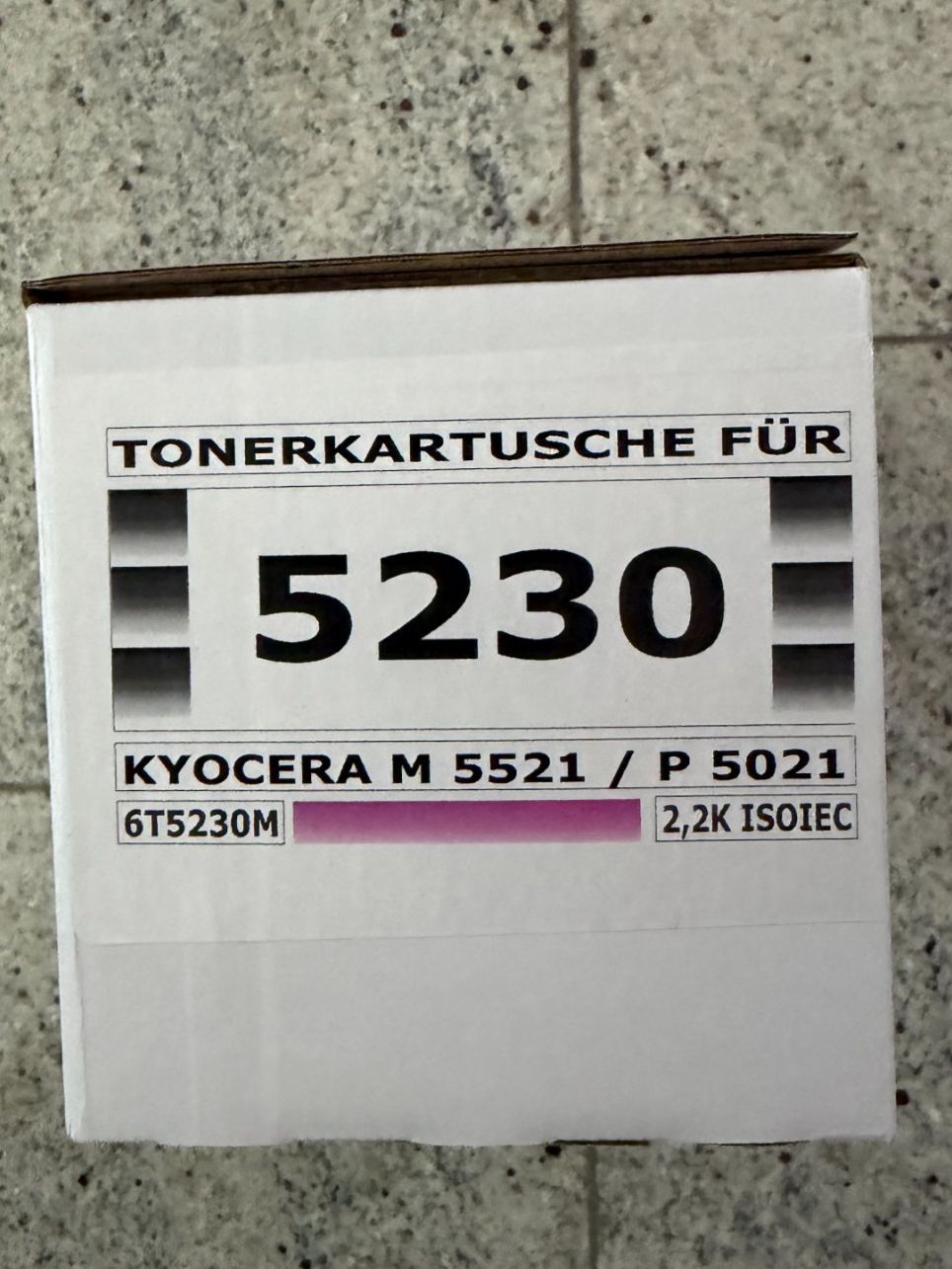 Kyocera Cartucce per stampanti & toner: Kyocera TK-5230 Toner MAGENTA – Nuovo e nell'imballaggio originale da Lauerz venduto da Pschilt3 1