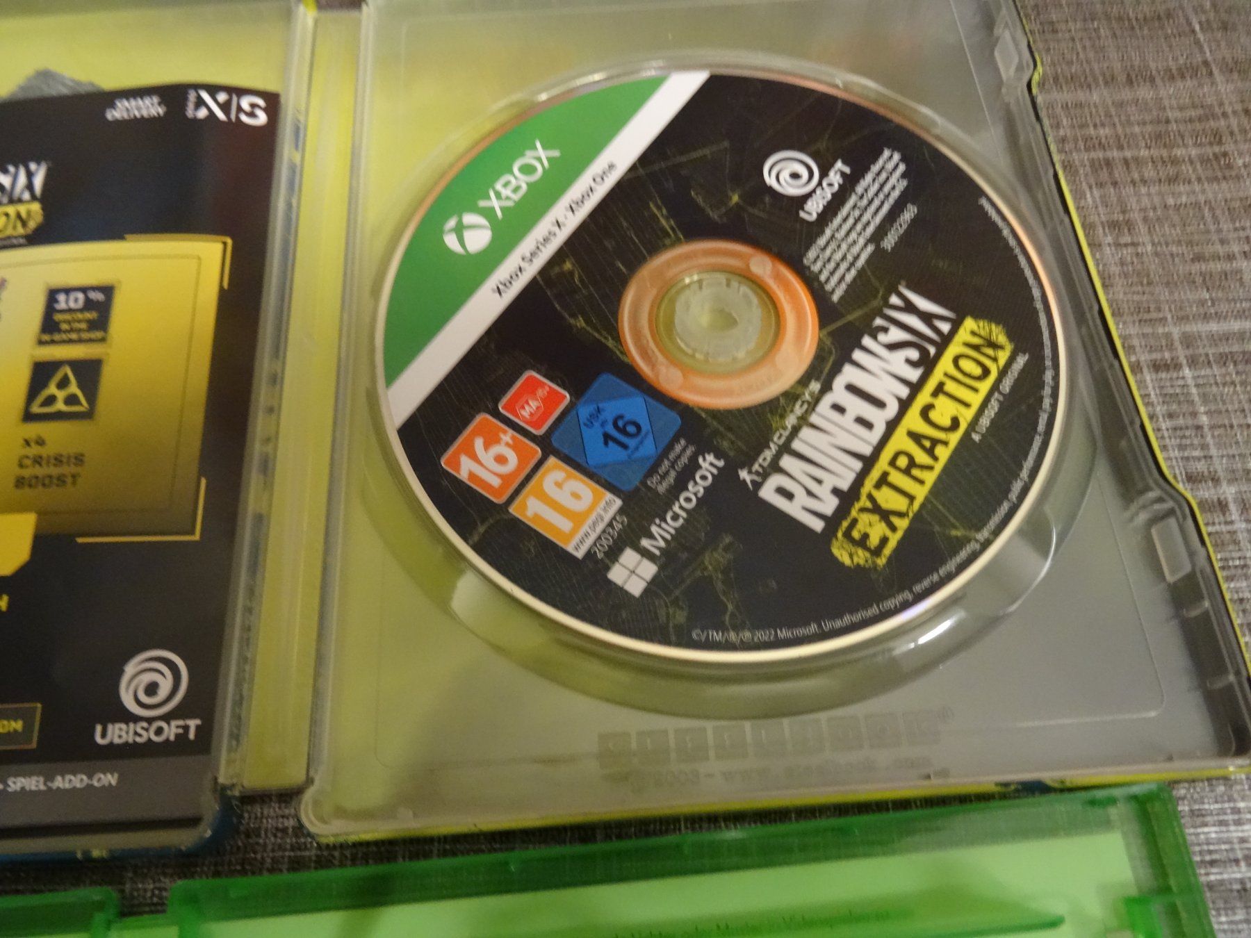 Giochi: Rainbow Six Extraction XBOX ONE STEELBOOK – Usato da Olten venduto da Disc-Ausverkauf 1