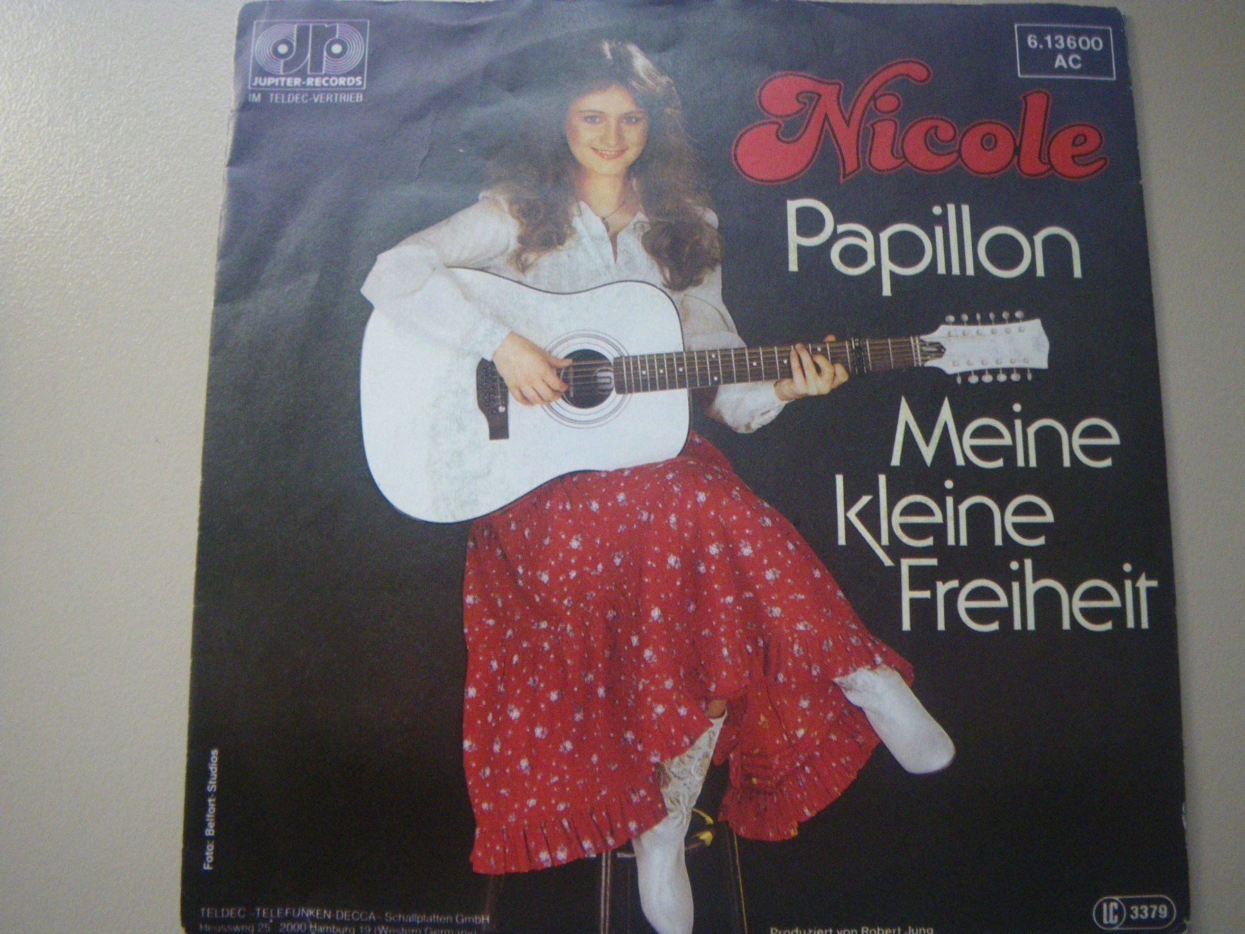 Schallplatten: Vinyl-Single Nicole - Papillon – Gebraucht aus Langenthal von Modo39