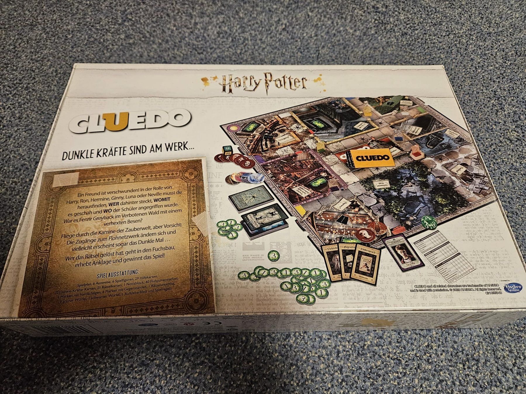 Hasbro Spiele: Cluedo Harry Potter Spiel – Neu (gemäss Beschreibung) aus Birrhard von pas_5sl2 1
