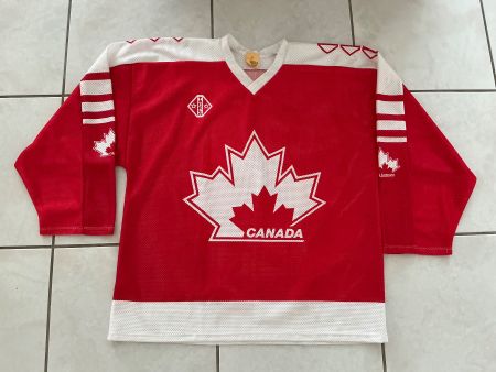 Canada Nati Trikot / # 24 Mark Astley / 1994 Lillehammer