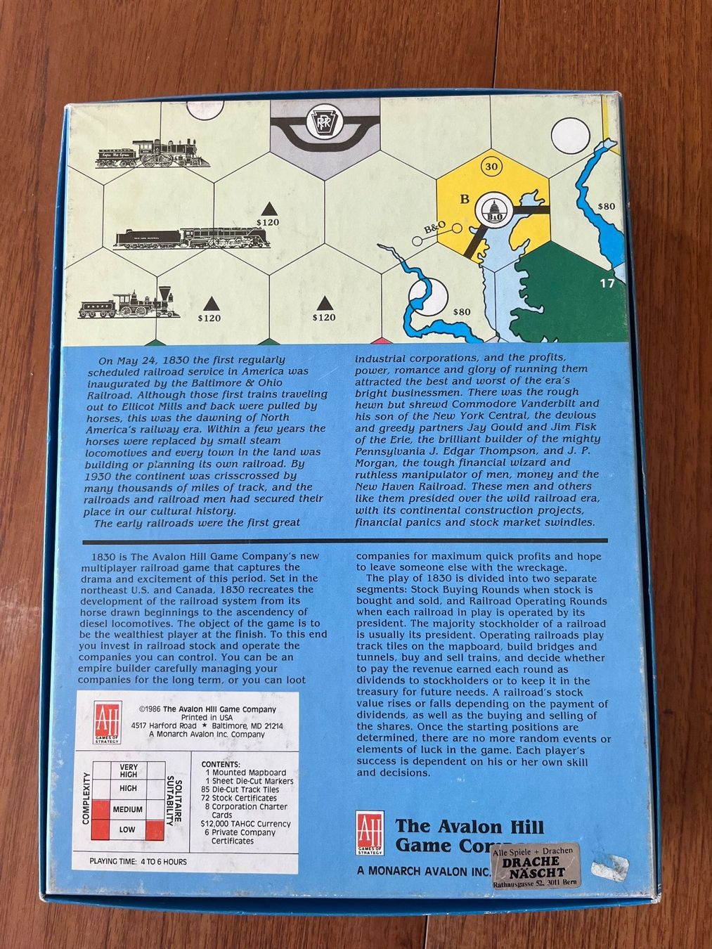 Giochi: 1830 von Avalon Hill – Nuovo (secondo la descrizione) da Bern venduto da Vineb 1