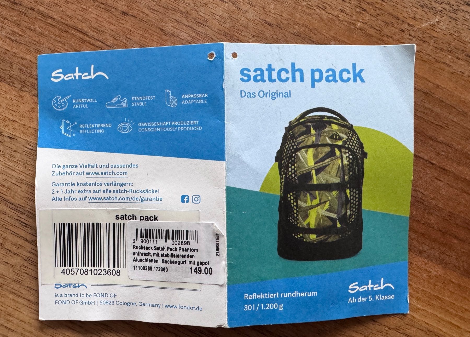 Satch Kindertaschen: Satch Pack Schulrucksack – Gebraucht aus Zürich von profumo 8