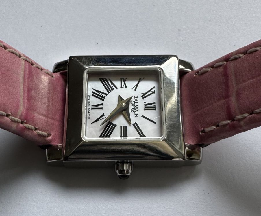 Balmain Orologi: Balmain Damenuhr mit Lederarmband - Top Zustand! – Usato da Hombrechtikon venduto da Oldclock