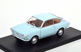 Fiat 850 Coupé Phase I 1965-1968 hellblau  1:24 von Hachette